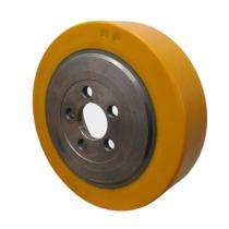 TELLURE ROTA 8 inch TR Polyurethane Drive Swivel Caster Wheel 1 ton_0