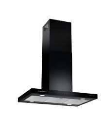 Kutchina VENEZIA DLX Black Wall Mounted Chimney 1500 CMH_0