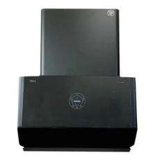 Kutchina VIOLA 70 Black Wall Mounted Chimney 1600 CMH_0