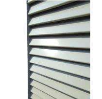 Aluminium Rectangular White Louver_0