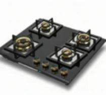 Kutchina ALEXA 460 SD Black 4 Burners Glass Cooktop_0