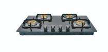 Kutchina STELLAR 4B Black 4 Burners Glass Cooktop_0