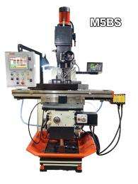 HI-BHAMBAR 45 - 1120 rpm All Geared Horizontal Milling Machine M-5B 1900 x 400 mm_0
