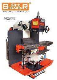HI-BHAMBAR 45 - 1100 rpm Hydraulic Feed Vertical Milling Machine VM-650 1300 x 300 mm_0