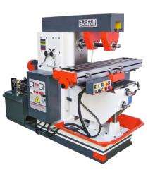 HI-BHAMBAR 45 - 1100 rpm Double Cutter Horizontal Milling Machine HDM-800 1300 x 300 mm_0