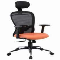 SGK Revolving Cream and Black 985 x 635 x 605 mm Steel Office Chairs_0