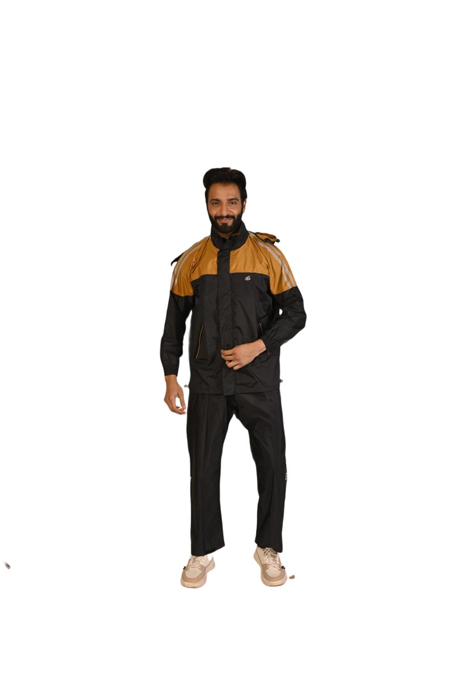 Duckback Polyester Raincoats DB-CAPTAIN-BEIGE-XL XL_2