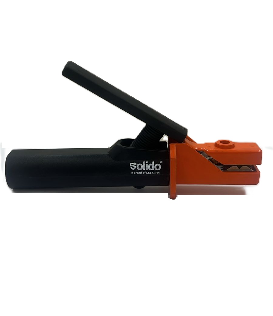 L&T SuFin Brand - Solido 400 A Crocodile Type Electrode Holder CoolGrip 4 mm_3