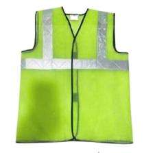 Polyester Safety Jackets L High Visibility Green_0