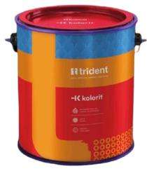 TRIDENT Oil Based Black Synthetic Enamel Paints 1 L_0