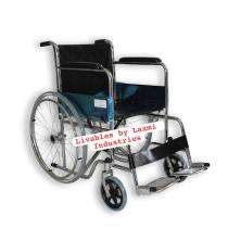 Livables WCLI01 Manual Stainless Steel Wheel Chair 125 kg_0
