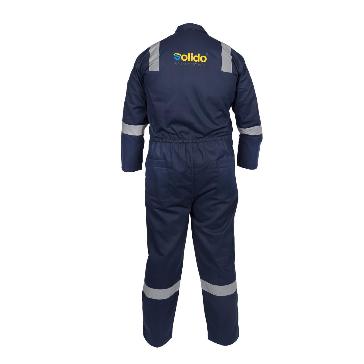 L&T SuFin Brand - Solido Full Sleeves 65/35 Poly Cotton Safety Suit Safeline Pro_3