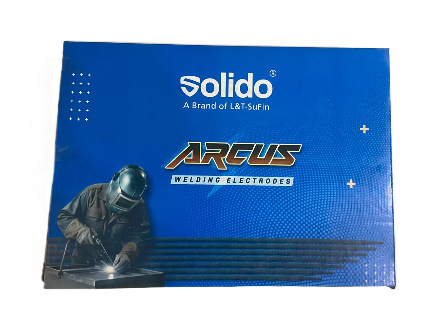L&T SuFin Brand - Solido Arcus 2.5 mm E-316 Welding Electrodes 10 kg_2