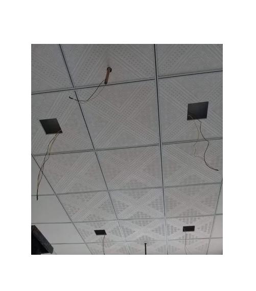 Royal Decor T Grid White Gypsum False Ceiling 600 x 600 mm_1