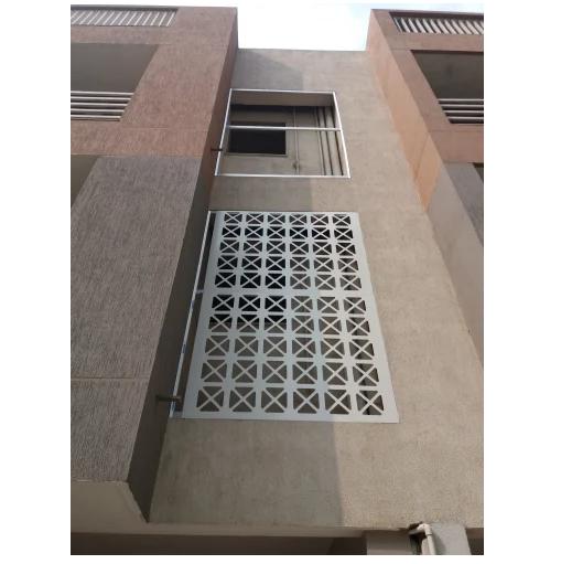 Royal Elevation White Aluminium Composite Panel Wall Cladding 10 mm_1