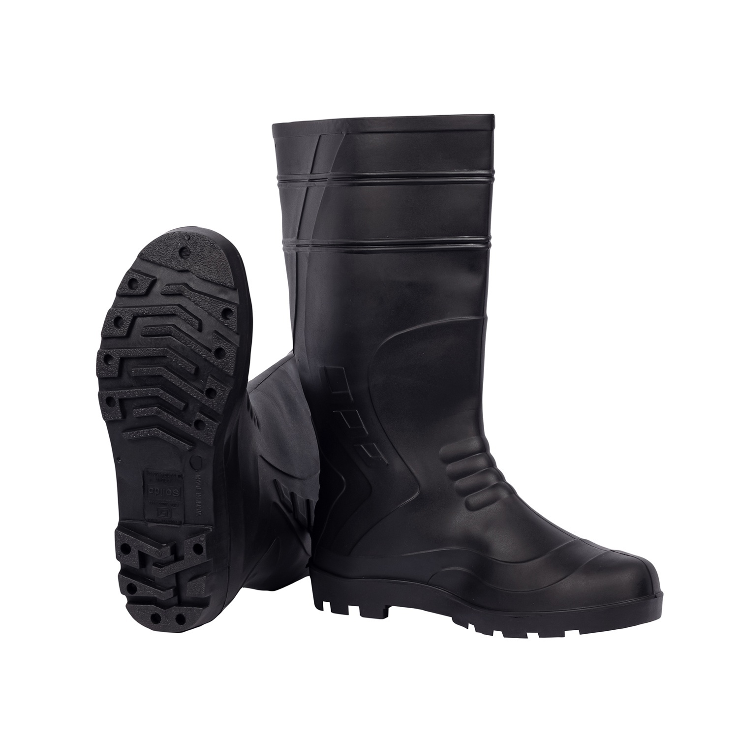 L&T SuFin Brand - Solido Terrain - GA02 Soft PVC Gumboots_1
