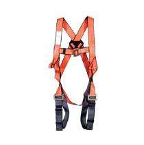 Neo Polyester Full Body Harness Two Chest Textile Loop Safety Harness Free Size_0