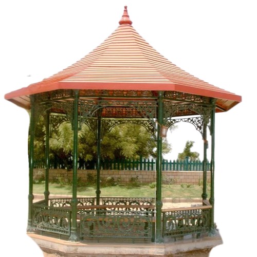 Raj Mild Steel Gazebo 10 x 15 x 10 ft_1