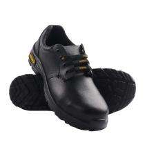 Mallcom Doxle S1 Whisker Grain Leather Steel Toe Safety Shoes Black_0