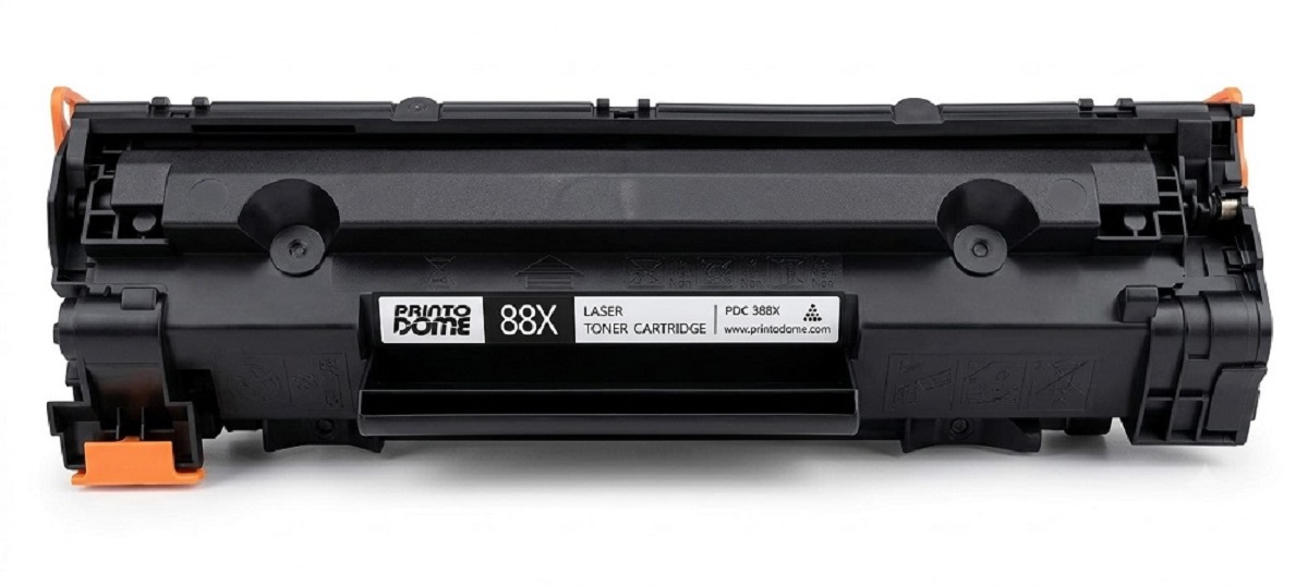 PRINTODOME Black Laser Toner HP CC388X Compatible Ink Cartridge_1