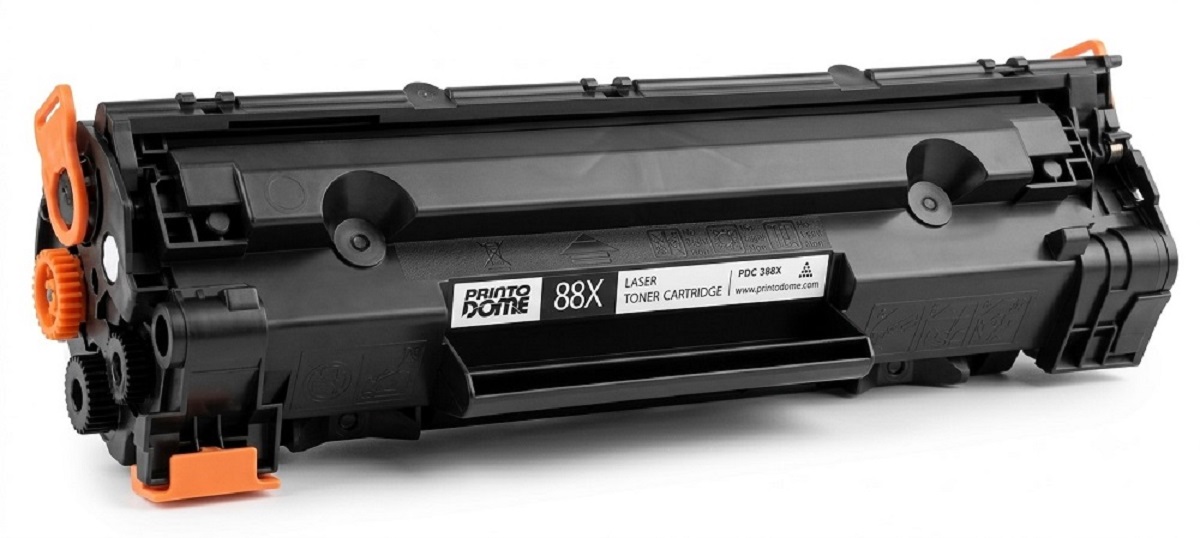 PRINTODOME Black Laser Toner HP CC388X Compatible Ink Cartridge_2