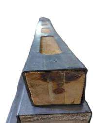 Saffe Rectangular Wooden Shuttering Beam 70 x 50 mm 4.5 kg/m_0