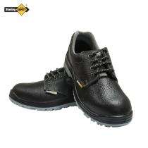 STANLEY SAFETY Leather Steel Toe Safety Shoes Black_0