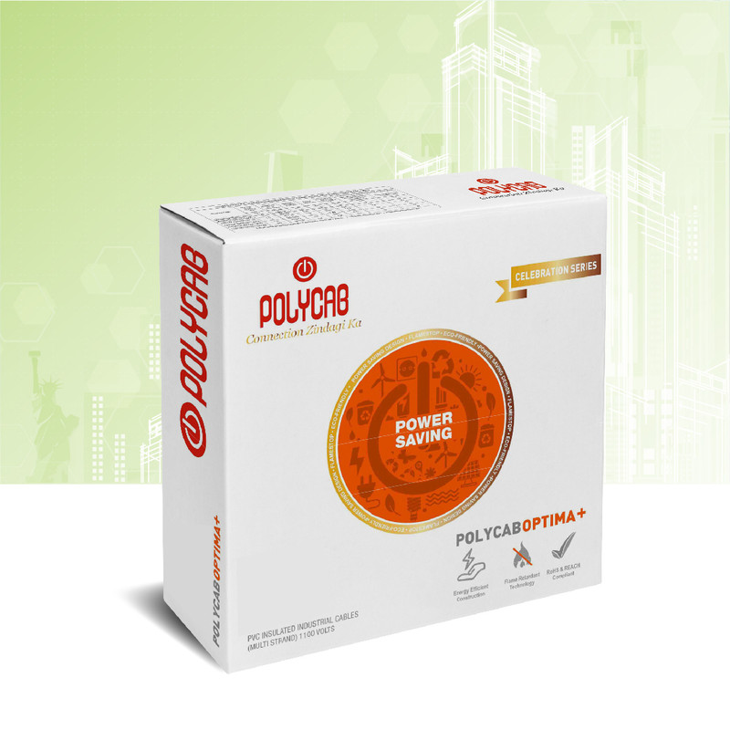 Polycab 6 sqmm Optima+ FRLF Electric Wire Black 90 m_2