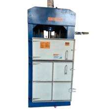 R K Plasto Machine 100 kg Vertical Baling Machine HWPBM-01 5 hp 25 ton_0