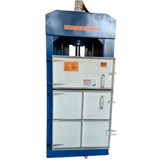 R K Plasto Machine 100 kg Vertical Baling Machine HPBBM-01 5 hp 25 ton_1