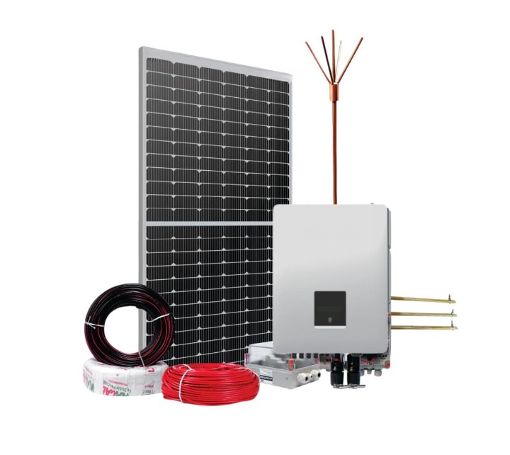 OSWAL 5 kW Single Phase Mono PERC Bifacial DCR On Grid Solar Solution_0