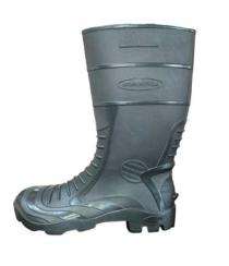 TARZAN GumBoot-Black Soft Virgin PVC Gumboots_0