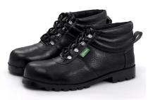 ARMOUR EU-3-NR Leather Steel Toe Safety Shoes Black_0