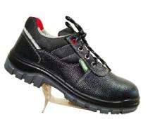 ARMOUR Jo-Viking Leather Steel Toe Safety Shoes Black_0