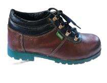 ARMOUR EU-2 Bio-Degradable Leather Steel Toe Safety Shoes Brown_0