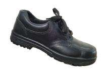 ARMOUR Comfort-J-NR Leather Steel Toe Safety Shoes Black_0