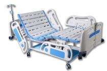 S&S E_ICU001 Electrically Operated ICU Bed Mild Steel 2180 x 1040 x 460 mm_0