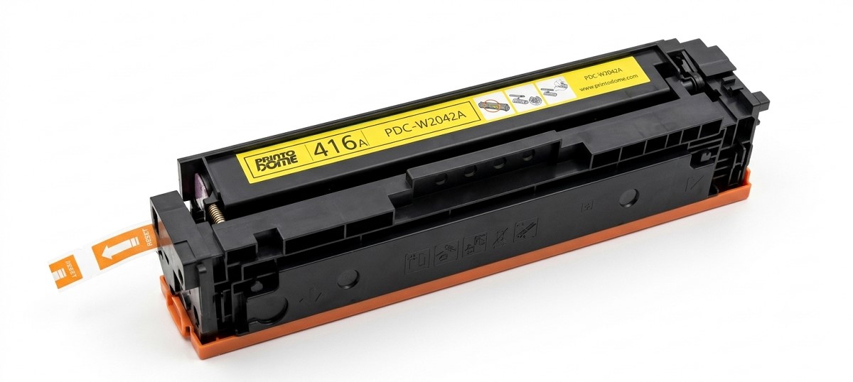 PRINTODOME Yellow Laser Toner Cartridge HP 416A (W2042A) Compatible Ink Cartridge_1