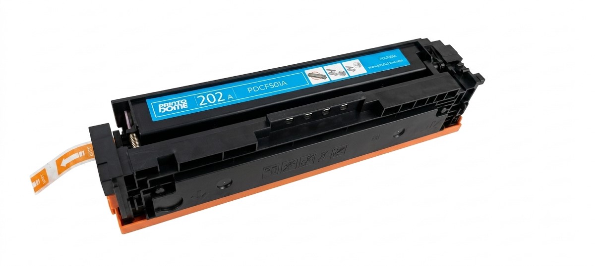 PRINTODOME Cyan Laser Toner Cartridge HP 202A (CF501A) Compatible Ink Cartridge_2