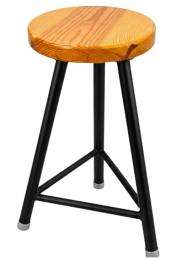 Stools Three Legged Brown_0
