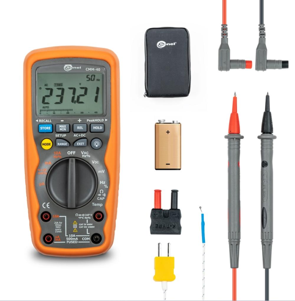 Megger CMM-40 Multimeter Backlight_1