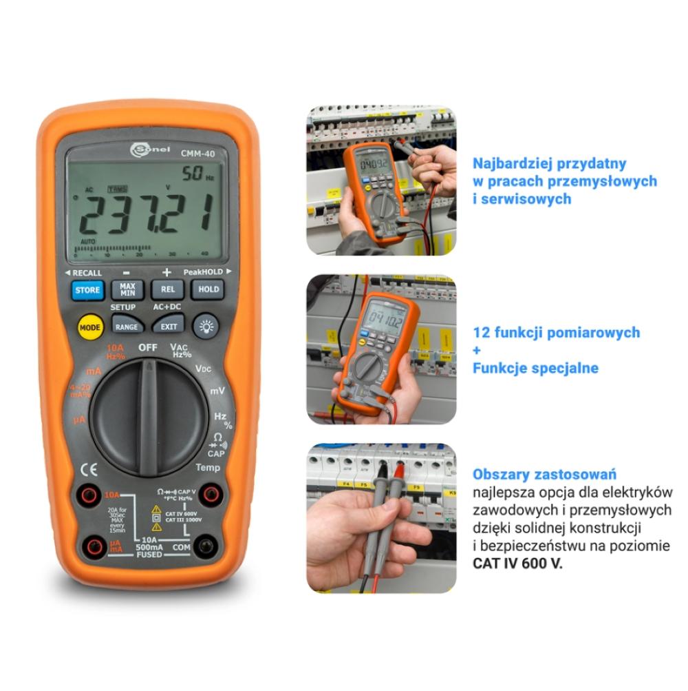 Megger CMM-40 Multimeter Backlight_2