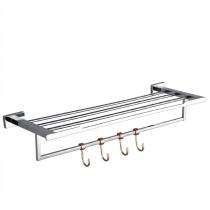 Crystal Brass Decor Towel Rack 450 x 200 mm Brass_0
