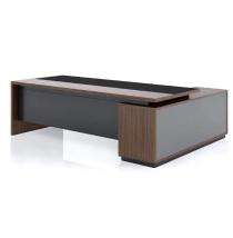 Shaaspace Cabin Office Tables Dark Brown Engineered Wood_0