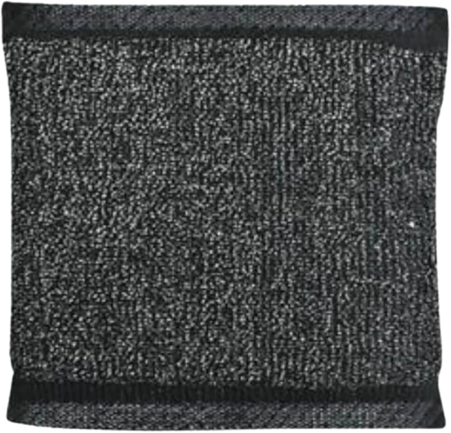 Stainless Steel Pad Cleaning Scrubber 3 x 4 inch Black_1