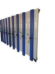 Space Planners Mild Steel 70 kg 7.5 ft Mobile Compactor Storage_0