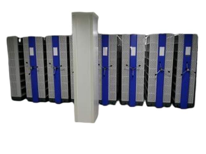 Space Planners Mild Steel 80 kg 8.5 ft Mobile Compactor Storage_1