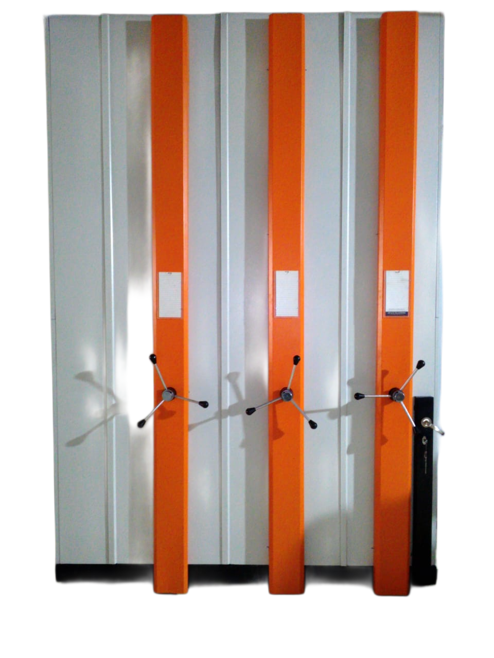 Space Planners Mild Steel 80 kg 8.5 ft Mobile Compactor Storage_0