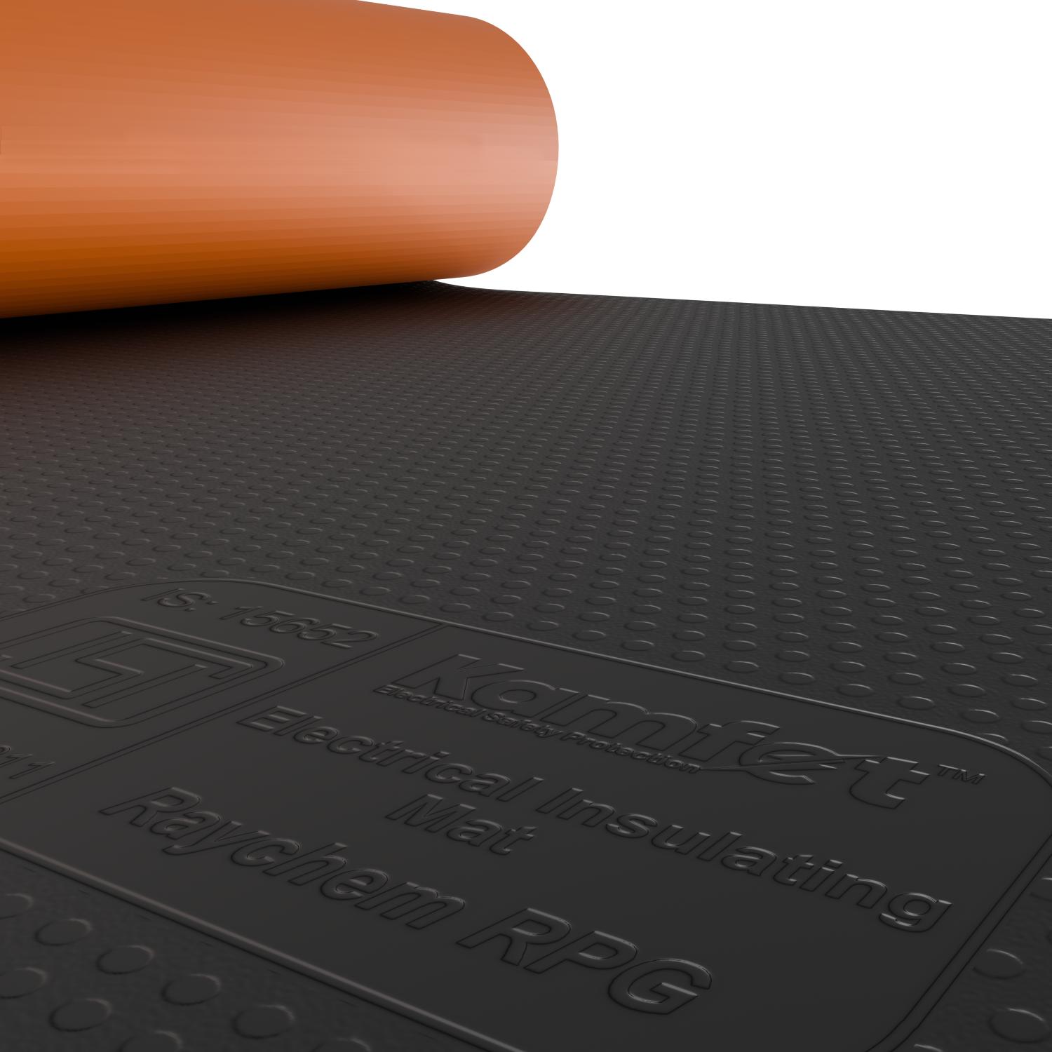 Kamfet Textured Pattern Elastomer PVC Safety Mat_3
