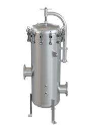 Accufil Mirror Polish Bag Filter AS124L3CO9P 12 inch Stainless Steel_0